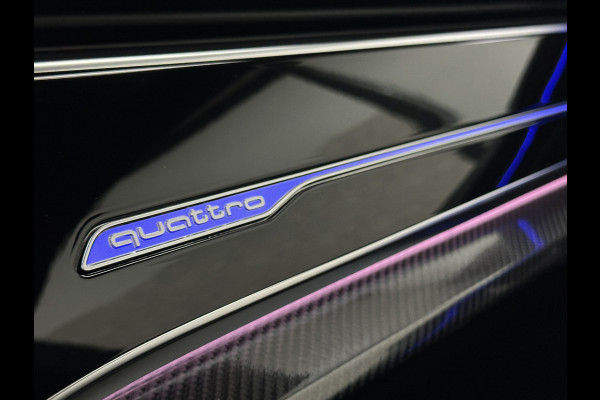 Audi Q8 60 462pk Competition S-Line | 11-2022 | RS Leder | Carbon | Softclose | 360 Camera | ACC | Panorama | Luchtvering | Nachtzicht Cam | Headup | LED-Matrix | Trekhaak | Lane & Side Assist | Led Sfeerverlichting | Keyless-Entry | | Black-Optic | Rijklaar incl. Bovag Garantie.