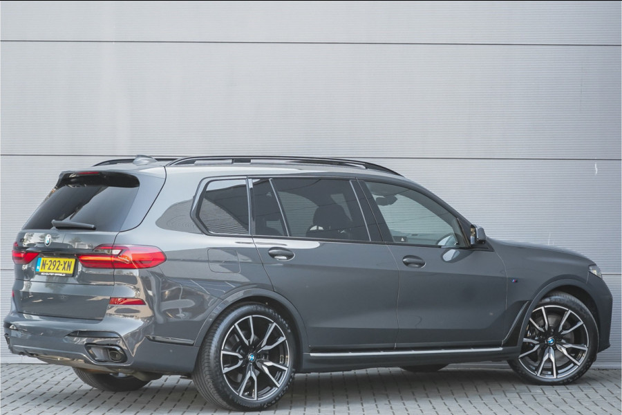 BMW X7 xDrive40i High Ex M-Sport 7P Laser B&W Pano Skylounge Trekhaak Dravit