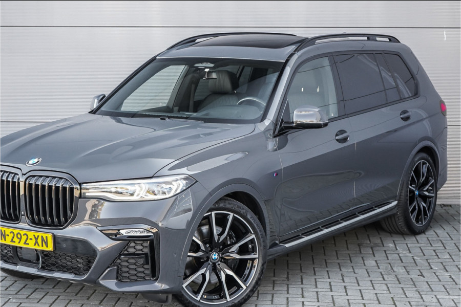 BMW X7 xDrive40i High Ex M-Sport 7P Laser B&W Pano Skylounge Trekhaak Dravit