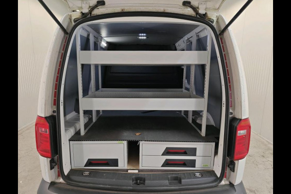 Volkswagen Caddy 1.4 TGI L2H1 Maxi CNG aardgas / Benz./ Comfortline Airco / Pdc. / Re.Schuifdeur / zeer milieu vriendelijk .