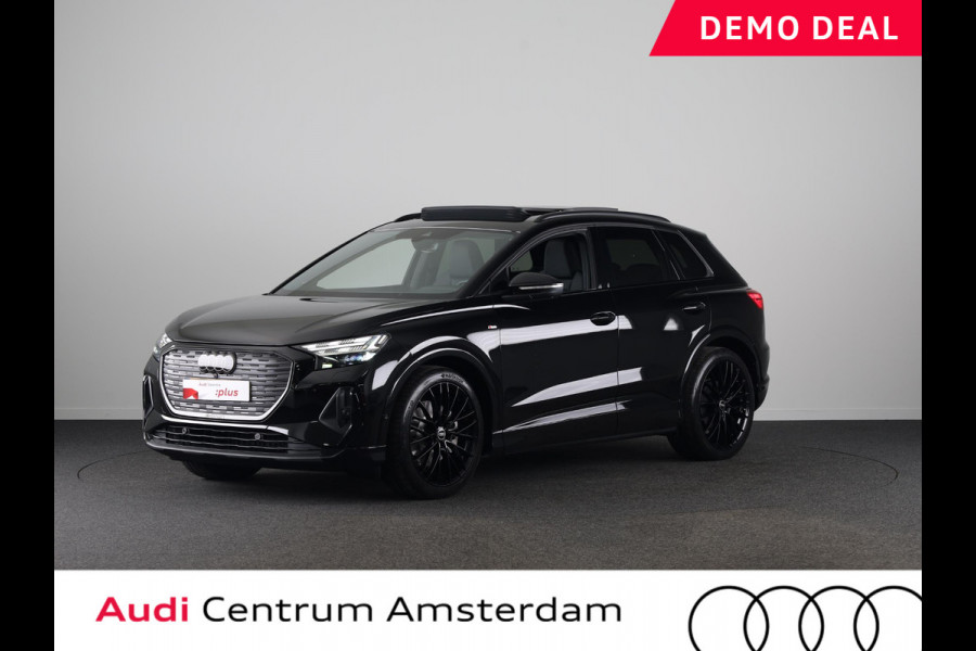 Audi Q4 e-tron 45 quattro S Edition Competition 82 kWh Panoramadak | 360 Camera | Adaptieve cruise control | Sfeerverlichting |