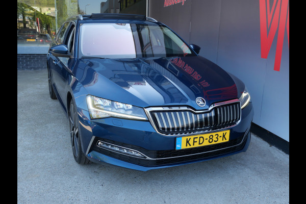 Škoda Superb Combi 1.4 TSI iV STYLE BUSINESS | PANORAMA | LEER | TREKHAAK | PHEV | BTW-AUTO!!