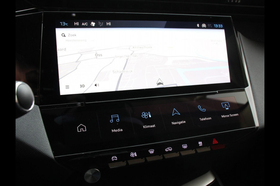 Peugeot 408 1.6 PHEV GT 225pk Automaat Climate control Cruise control LED Parkeersensoren Camera Leder Apple Carplay/ Android Auto Vitual cockpit Lichtmetalen velgen