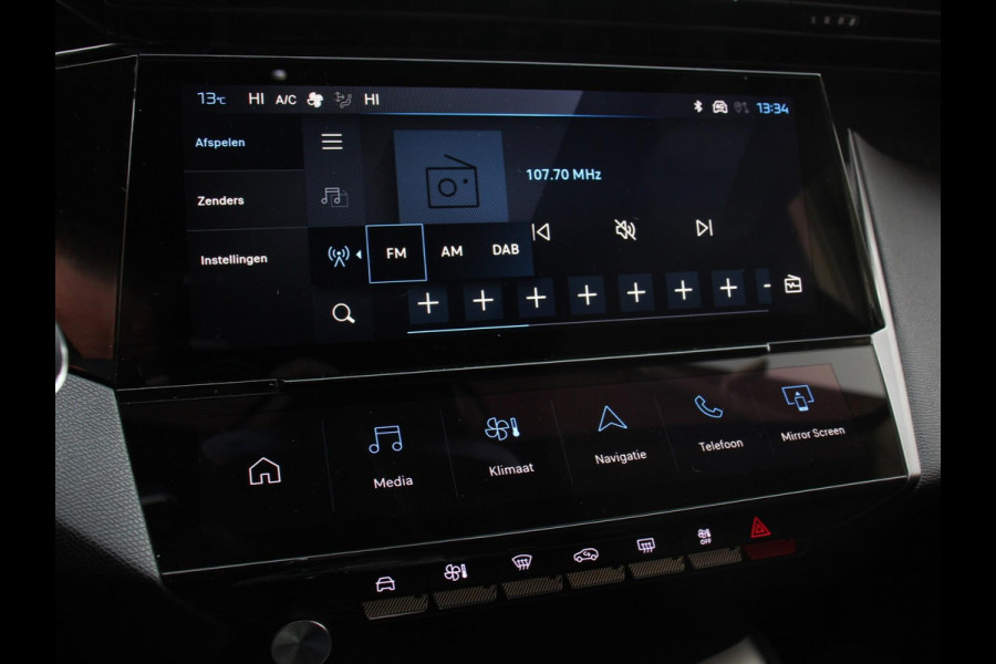 Peugeot 408 1.6 PHEV GT 225pk Automaat Climate control Cruise control LED Parkeersensoren Camera Leder Apple Carplay/ Android Auto Vitual cockpit Lichtmetalen velgen