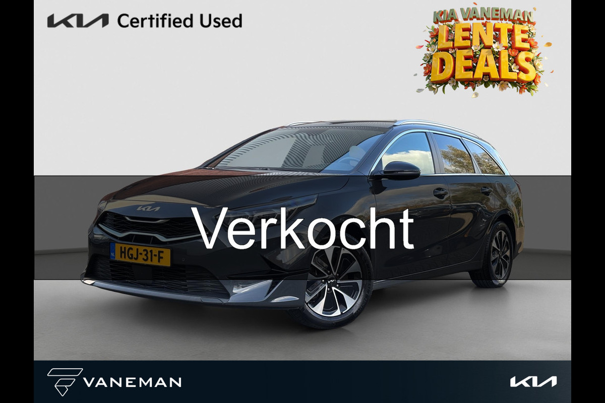 Kia Ceed Sportswagon 1.0 T-GDi MHEV Design Edition | Automaat | JBL | Stoel- en Stuurverwarming | Lane Assist | Dode Hoek Assistentie |
