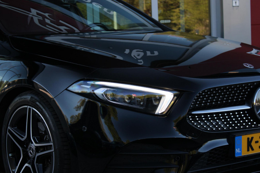 Mercedes-Benz A-Klasse 180 BUSINESS SOLUTION AMG | PANORAMA SCHUIF/KANTEL DAK | SFEER VERLICHTING | ELEKTRISCH VERSTELBARE VOORSTOELEN MET GEHEUGEN FUNCTIE | STOEL VERWARMING OP BEIDE VOORSTOELEN | MULTIBEAM LED KOPLAMPEN | ACHTERUITRIJ CAMERA | APPLE CARPLAY/ANDROID AUTO | NAVIGATIE | KEYLESS GO | CRUISE CONTROL | NIGHT PAKKET | VERKEERSLICHTEN WEERGAVE | 17" LICHTMETALEN VELGEN AMG | HEMELBEKLEDING ZWART | MBUX MULTIMEDIA SYSTEEM | SPORTSTOELEN | PARKEERSENSOREN VOOR + ACHTER |
