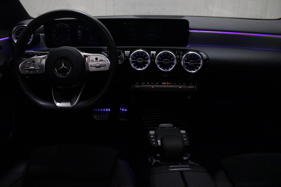 Mercedes-Benz A-Klasse 180 BUSINESS SOLUTION AMG | PANORAMA SCHUIF/KANTEL DAK | SFEER VERLICHTING | ELEKTRISCH VERSTELBARE VOORSTOELEN MET GEHEUGEN FUNCTIE | STOEL VERWARMING OP BEIDE VOORSTOELEN | MULTIBEAM LED KOPLAMPEN | ACHTERUITRIJ CAMERA | APPLE CARPLAY/ANDROID AUTO | NAVIGATIE | KEYLESS GO | CRUISE CONTROL | NIGHT PAKKET | VERKEERSLICHTEN WEERGAVE | 17" LICHTMETALEN VELGEN AMG | HEMELBEKLEDING ZWART | MBUX MULTIMEDIA SYSTEEM | SPORTSTOELEN | PARKEERSENSOREN VOOR + ACHTER |