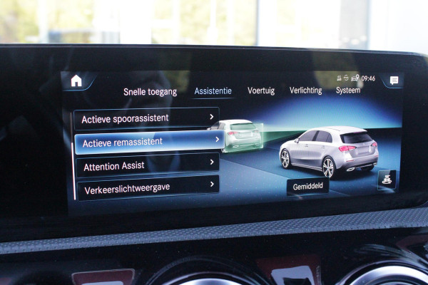 Mercedes-Benz A-Klasse 180 BUSINESS SOLUTION AMG | PANORAMA SCHUIF/KANTEL DAK | SFEER VERLICHTING | ELEKTRISCH VERSTELBARE VOORSTOELEN MET GEHEUGEN FUNCTIE | STOEL VERWARMING OP BEIDE VOORSTOELEN | MULTIBEAM LED KOPLAMPEN | ACHTERUITRIJ CAMERA | APPLE CARPLAY/ANDROID AUTO | NAVIGATIE | KEYLESS GO | CRUISE CONTROL | NIGHT PAKKET | VERKEERSLICHTEN WEERGAVE | 17" LICHTMETALEN VELGEN AMG | HEMELBEKLEDING ZWART | MBUX MULTIMEDIA SYSTEEM | SPORTSTOELEN | PARKEERSENSOREN VOOR + ACHTER |