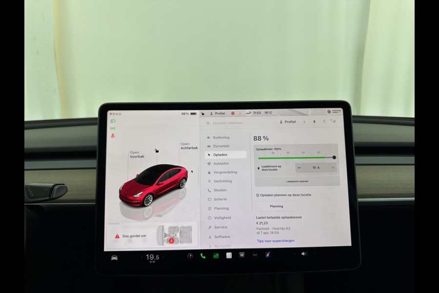 Tesla Model 3 Standard RWD Plus 60 kWh [ 3-Fase ] {SOH-87%} (INCL-BTW) Aut. *PANO | AUTOPILOT | LEATHER | KEYLESS | FULL-LED | MEMORY-PACK | TOPVIEW | DAB | CARPLAY | DIGI-COCKPIT | LANE-ASSIST | COMFORTSEATS | 19"ALU*