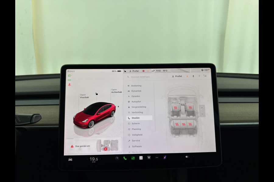 Tesla Model 3 Standard RWD Plus 60 kWh [ 3-Fase ] {SOH-87%} (INCL-BTW) Aut. *PANO | AUTOPILOT | LEATHER | KEYLESS | FULL-LED | MEMORY-PACK | TOPVIEW | DAB | CARPLAY | DIGI-COCKPIT | LANE-ASSIST | COMFORTSEATS | 19"ALU*