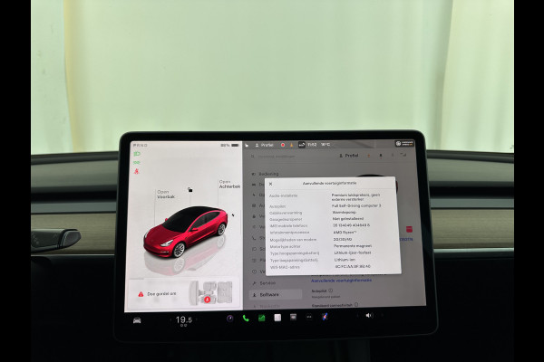 Tesla Model 3 Standard RWD Plus 60 kWh [ 3-Fase ] {SOH-87%} (INCL-BTW) Aut. *PANO | AUTOPILOT | LEATHER | KEYLESS | FULL-LED | MEMORY-PACK | TOPVIEW | DAB | CARPLAY | DIGI-COCKPIT | LANE-ASSIST | COMFORTSEATS | 19"ALU*