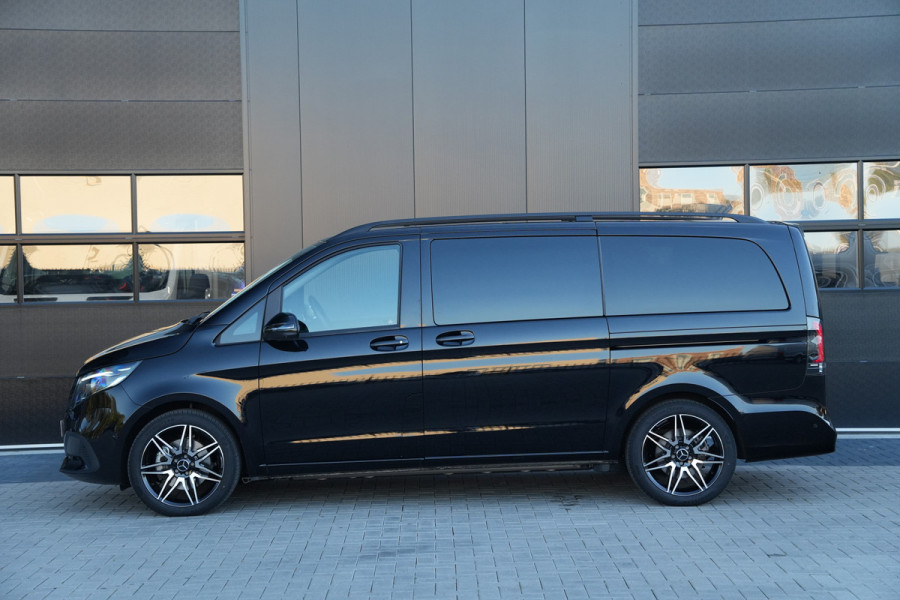 Mercedes-Benz Eqv 300 L2 90kWh 204pk - 2x Schuif - Stoel/Stuurverwarming - Stoelkoeling - Elek Schuifeuren - Blindspot - Multibeam - Rijklaar