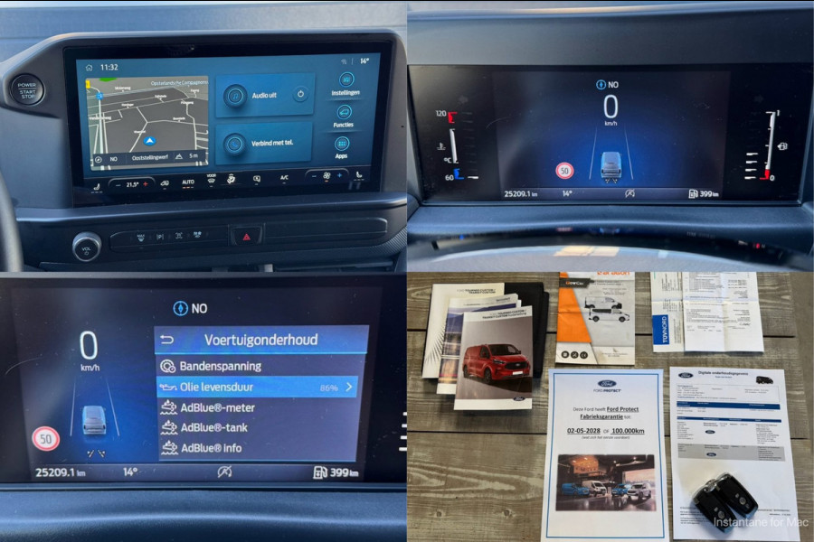Ford Transit Custom 320 2.0 TDCI L2H1 Trend 136pk | Navi | Carplay | Camera | ACC | Betonplex | Winterpack | BLIS | GARANTIE 2028
