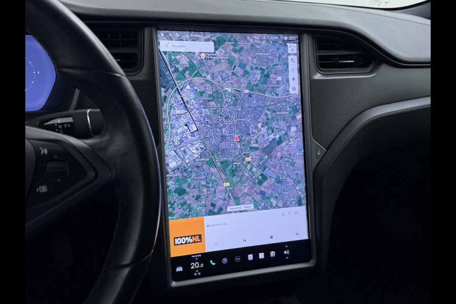Tesla Model S 75D 476pk 4x4 Leer Pano-Dak AutoPilot Exhanced Intelligente Luchtvering Carbon-afw. El.Stoelen/Geheugen Navi Pdc-A+Voor pakket E 19" 1e eigenaar Orgineel Nederlandse auto, prijs incl BTW 98K nieuw !