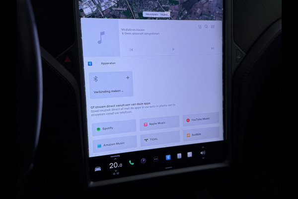 Tesla Model S 75D 476pk 4x4 Leer Pano-Dak AutoPilot Exhanced Intelligente Luchtvering Carbon-afw. El.Stoelen/Geheugen Navi Pdc-A+Voor pakket E 19" 1e eigenaar Orgineel Nederlandse auto, prijs incl BTW 98K nieuw !
