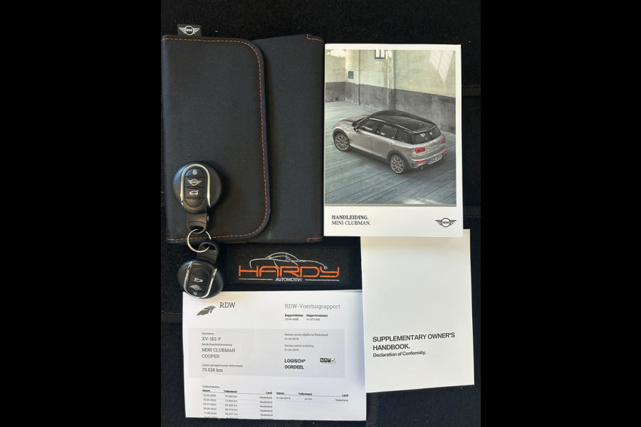 MINI Clubman 1.5 Cooper 136PK Apple Carplay NL-Auto Rijklaarprijs!
