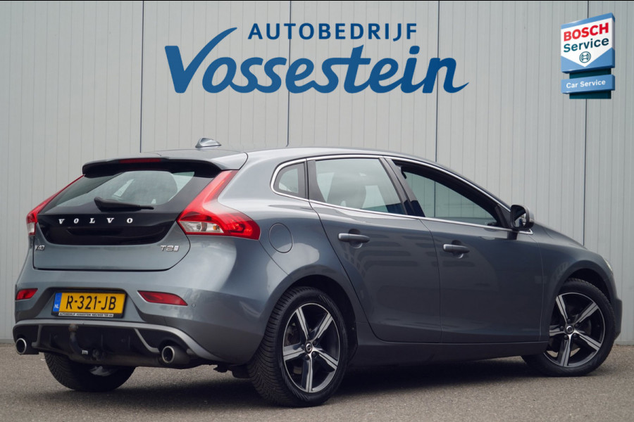 Volvo V40 2.0 T2 R-Design / Trekhaak / Navi / Cruise / Climate / Stoelverw. / Leer - Alcantara