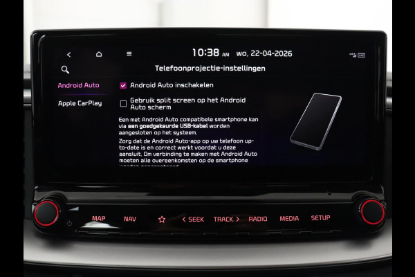 Kia Ceed 1.0 T-GDi MHEV DynamicLine | Origineel NL | Automaat | Carplay | Camera | Adaptive cruise | Navigatie | Full LED | Parkeerhulp | DAB | Climate control | Bluetooth