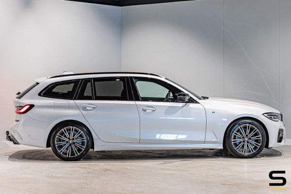 BMW 3 Serie Touring 318i M-sport|E-trekhaak|Leder|NAP|Cam|