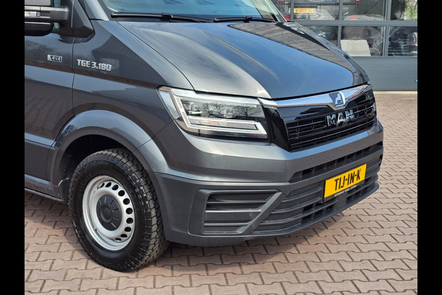 MAN TGE 35 2.0TDI 177PK Automaat 4x4 L3H3 (L2H2) | LED | Trekhaak | Navi | Camera | Stoelverwarming | App-connect | Cruise | Bijrijdersbank |