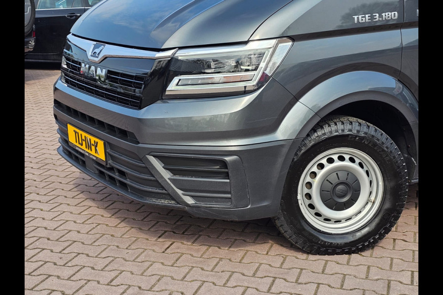 MAN TGE 35 2.0TDI 177PK Automaat 4x4 L3H3 (L2H2) | LED | Trekhaak | Navi | Camera | Stoelverwarming | App-connect | Cruise | Bijrijdersbank |