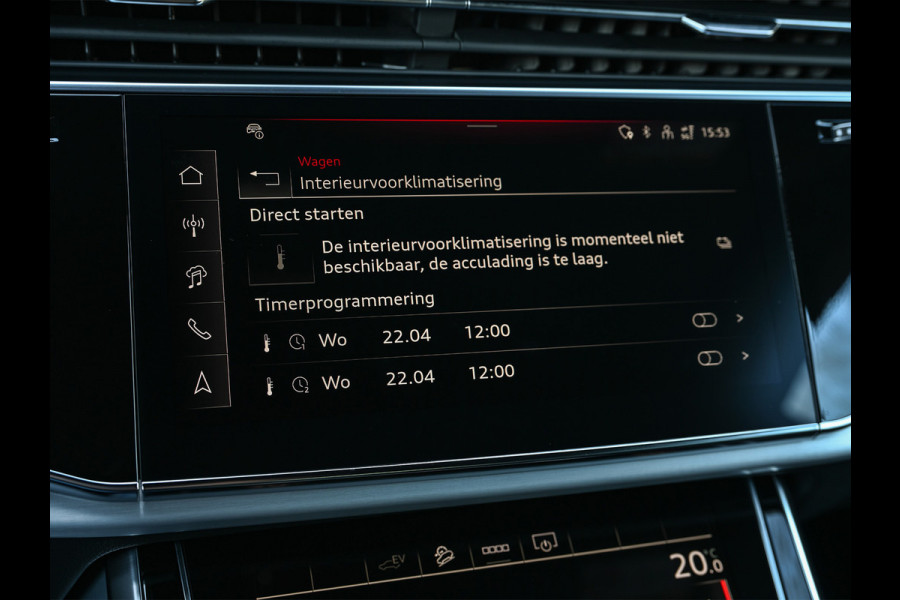 Audi Q8 55 TFSI e quattro Pro Line S | Styling pack | Panorama dak | Adaptive cruise | luchtvering | Camera | Trekhaak | Soft close