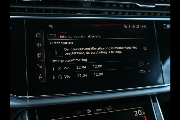 Audi Q8 55 TFSI e quattro Pro Line S | Styling pack | Panorama dak | Adaptive cruise | luchtvering | Camera | Trekhaak | Soft close