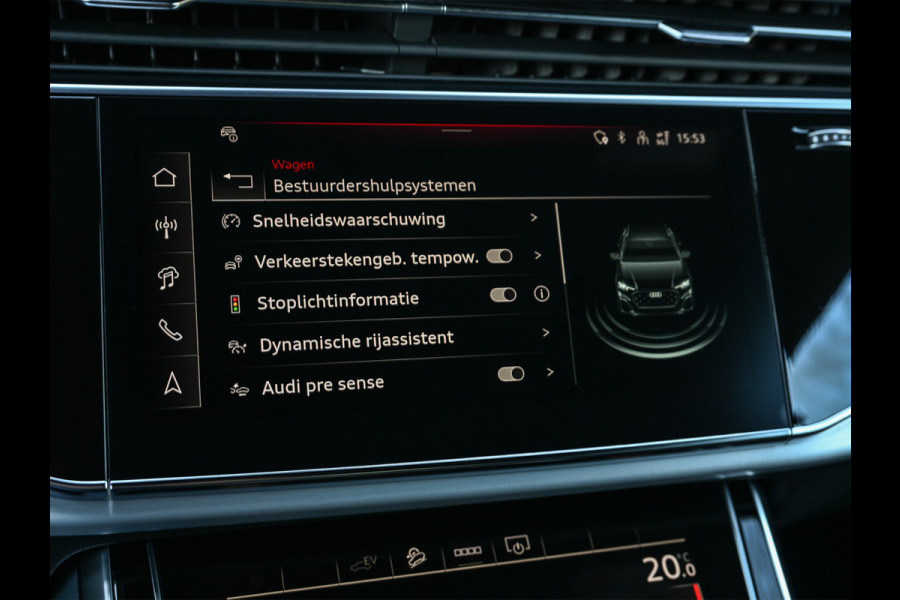 Audi Q8 55 TFSI e quattro Pro Line S | Styling pack | Panorama dak | Adaptive cruise | luchtvering | Camera | Trekhaak | Soft close