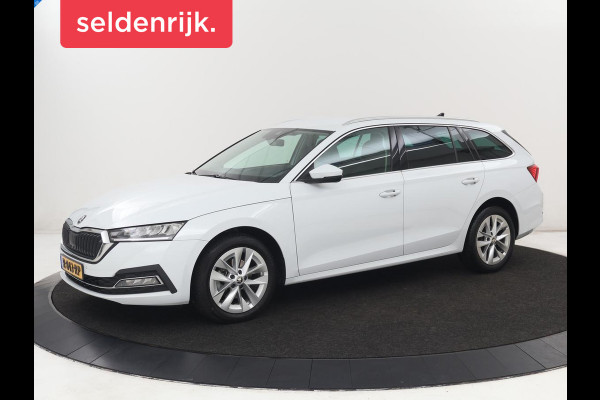 Škoda Octavia 1.5 e-TSI Business Edition | Stoelverwarming | Trekhaak | Camera | Carplay | Sfeerverlichting | Memory | Navigatie | Full LED | Digital Cockpit | Side Assist | Climate control | Cruise control