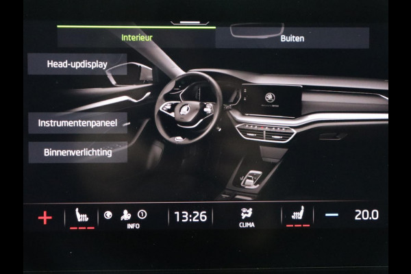 Škoda Octavia 1.5 e-TSI Business Edition | Stoelverwarming | Trekhaak | Camera | Carplay | Sfeerverlichting | Memory | Navigatie | Full LED | Digital Cockpit | Side Assist | Climate control | Cruise control