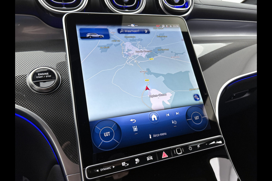 Mercedes-Benz GLC 300e 4MATIC Business Solution AMG | Premium | Nightpakket | Trekhaak | 20” multispaaks AMG-velgen | Smartphone-integratie | 360° camera | Sfeerverlichting | URBAN GUARD Plus |