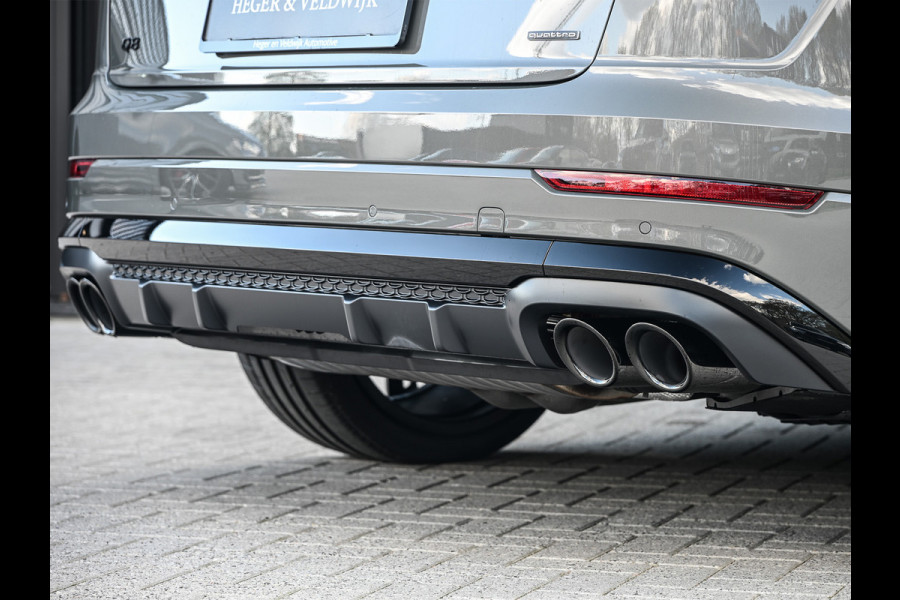 Audi Q8 60 TFSI e quattro Pro Line S Competition | B&O advanced | Audi exclusive | 5 jaar garantie | Panoramadak | massage stoelen | 4 wiel besturing | Alcantara hemel | Soft-close | Elektr. Trekhaak | Achteras besturing | Oled achterlichte