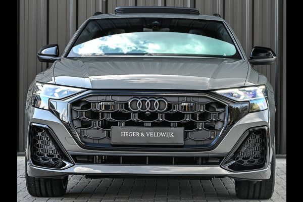 Audi Q8 60 TFSI e quattro Pro Line S Competition | B&O advanced | Audi exclusive | 5 jaar garantie | Panoramadak | massage stoelen | 4 wiel besturing | Alcantara hemel | Soft-close | Elektr. Trekhaak | Achteras besturing | Oled achterlichte