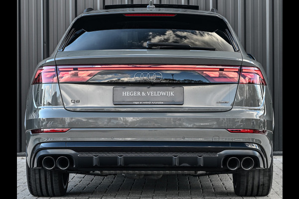 Audi Q8 60 TFSI e quattro Pro Line S Competition | B&O advanced | Audi exclusive | 5 jaar garantie | Panoramadak | massage stoelen | 4 wiel besturing | Alcantara hemel | Soft-close | Elektr. Trekhaak | Achteras besturing | Oled achterlichte