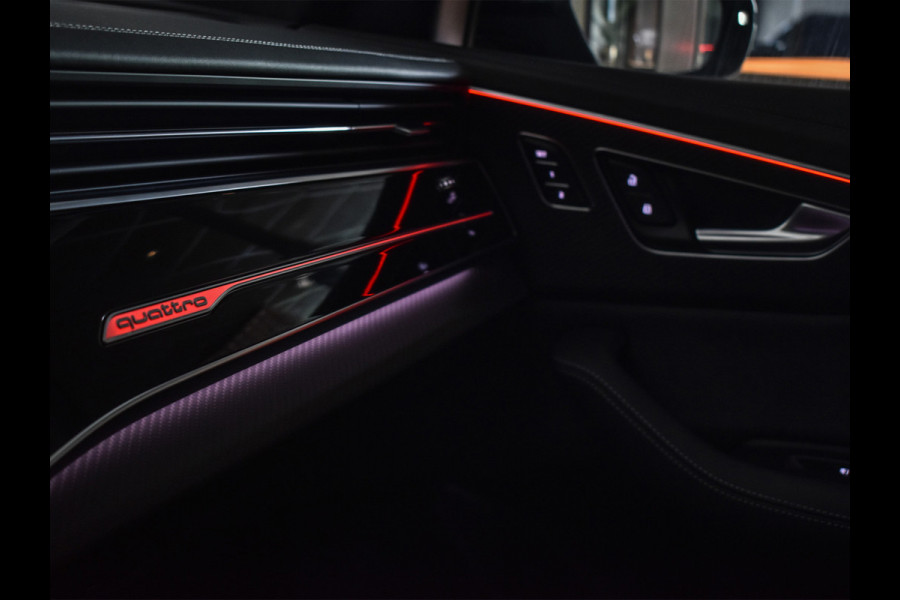 Audi Q8 60 TFSI e quattro Pro Line S Competition | B&O advanced | Audi exclusive | 5 jaar garantie | Panoramadak | massage stoelen | 4 wiel besturing | Alcantara hemel | Soft-close | Elektr. Trekhaak | Achteras besturing | Oled achterlichte