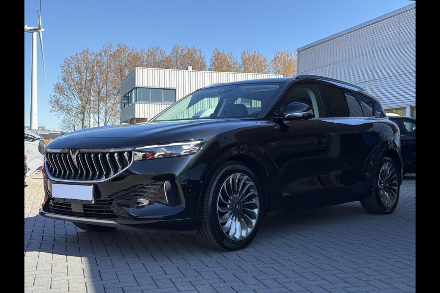 VOYAH Free Flagship 4WD 106 kWh | Panoramadak | Dynaudio Hi-FI | 360° Camera | Luchtvering | Adaptieve Cruise Control | Dodehoekassistent | Apple CarPlay | Android Auto | Elektrisch Verstelbare Stoelen + Massage | Stoelverwarming | Stoelventilatie | Sfeerverlichting |