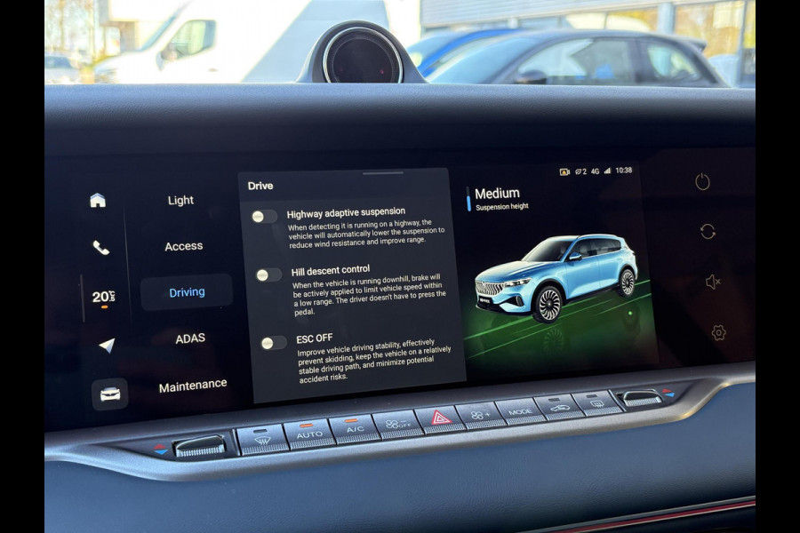 VOYAH Free Flagship 4WD 106 kWh | Panoramadak | Dynaudio Hi-FI | 360° Camera | Luchtvering | Adaptieve Cruise Control | Dodehoekassistent | Apple CarPlay | Android Auto | Elektrisch Verstelbare Stoelen + Massage | Stoelverwarming | Stoelventilatie | Sfeerverlichting |