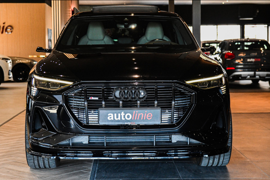 Audi e-tron 50 quattro 3x S-Line 71 kWh, RS stoelen, Luchtvering, Pano, Night Vision, Virtual Mirrors, B&O, HUD, Memory, 23"!