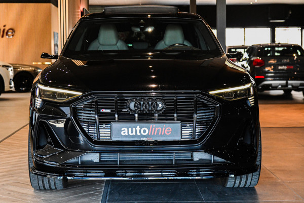 Audi e-tron 50 quattro 3x S-Line 71 kWh, RS stoelen, Luchtvering, Pano, Night Vision, Virtual Mirrors, B&O, HUD, Memory, 23"!