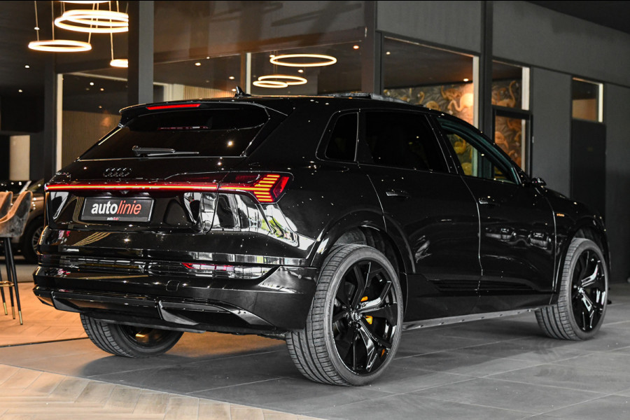 Audi e-tron 50 quattro 3x S-Line 71 kWh, RS stoelen, Luchtvering, Pano, Night Vision, Virtual Mirrors, B&O, HUD, Memory, 23"!