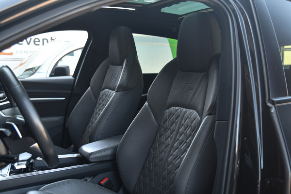 Audi e-tron 50 quattro 3x S-Line 71 kWh, RS stoelen, Luchtvering, Pano, Night Vision, Virtual Mirrors, B&O, HUD, Memory, 23"!