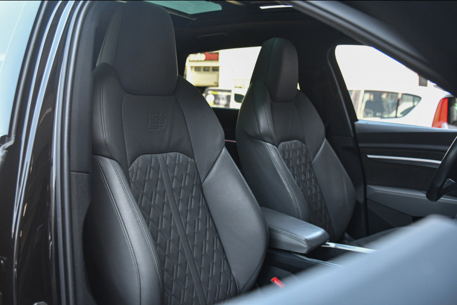 Audi e-tron 50 quattro 3x S-Line 71 kWh, RS stoelen, Luchtvering, Pano, Night Vision, Virtual Mirrors, B&O, HUD, Memory, 23"!