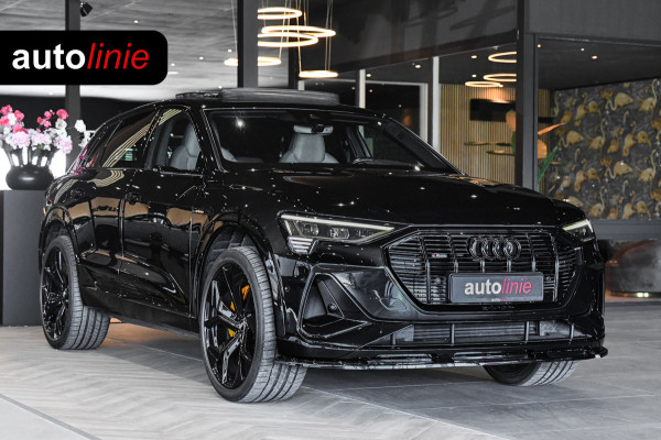 Audi e-tron 50 quattro 3x S-Line 71 kWh, RS stoelen, Luchtvering, Pano, Night Vision, Virtual Mirrors, B&O, HUD, Memory, 23"!