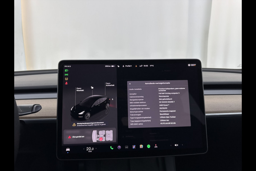 Tesla Model 3 Standard RWD Plus 60 kWh ⚠️DRIVE MOTOR MAKES NOISE⚠️ [ 3-Fase ] {SOH-88%]  (INCL-BTW) Aut. *PANO | AUTOPILOT | LEATHER | KEYLESS | FULL-LED | MEMORY-PACK | TOPVIEW | DAB | CARPLAY | DIGI-COCKPIT | LANE-ASSIST | COMFORTSEATS | 19"ALU*