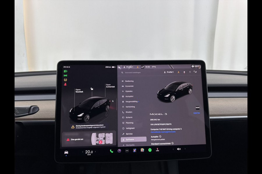 Tesla Model 3 Standard RWD Plus 60 kWh ⚠️DRIVE MOTOR MAKES NOISE⚠️ [ 3-Fase ] {SOH-88%]  (INCL-BTW) Aut. *PANO | AUTOPILOT | LEATHER | KEYLESS | FULL-LED | MEMORY-PACK | TOPVIEW | DAB | CARPLAY | DIGI-COCKPIT | LANE-ASSIST | COMFORTSEATS | 19"ALU*