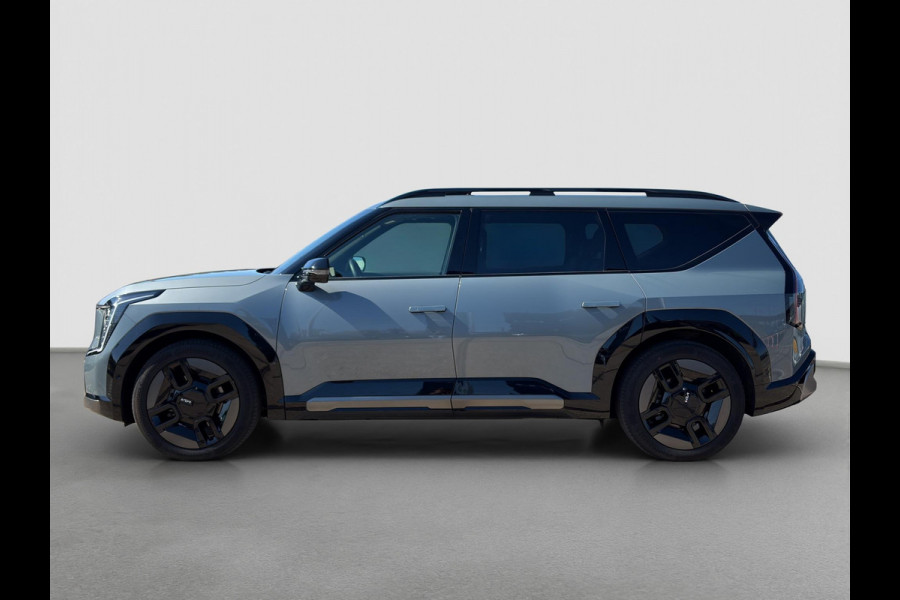 Kia EV9 GT-Line AWD 99.8 kWh 7-zits Camera | Adapt. Cruise | Pano | Meridian | Stoelverwarming & Verkoeling | Stoelmassage | Leder | 7-zits | V2L |