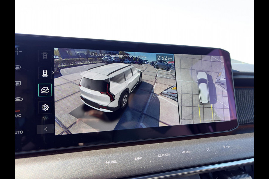 Kia EV9 GT-Line AWD 99.8 kWh 7-zits Camera | Adapt. Cruise | Pano | Meridian | Stoelverwarming & Verkoeling | Stoelmassage | Leder | 7-zits | V2L |