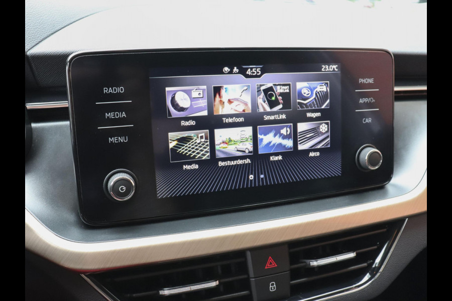 Škoda Kamiq 1.0 TSI 110pk DSG Style Navigatie Apple Carplay/Android Auto Adaptive Cruise control Parkeer sensoren Lichtmetalen Velgen