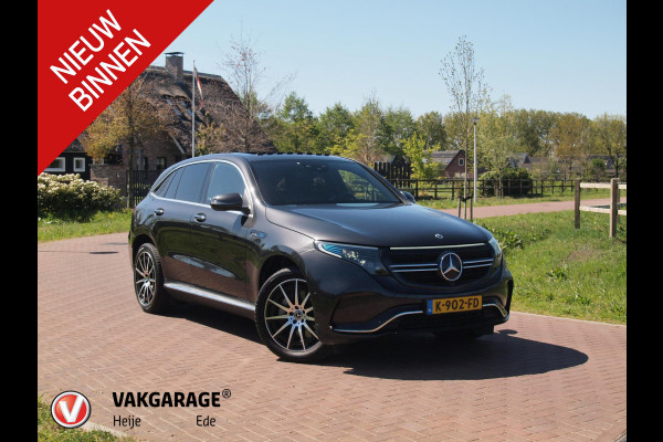 Mercedes-Benz EQC 400 4MATIC Business Solution AMG 80 kWh | Schuifdak | Trekhaak | Head-Up Display | Burmester | 360 Camera | NL-Auto |