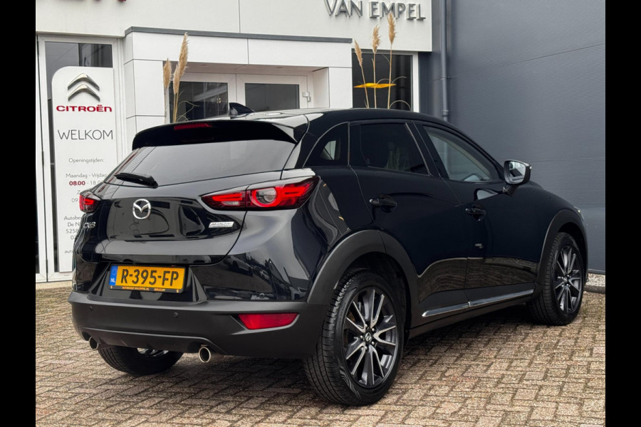 Mazda CX-3 2.0 SkyActiv-G 120 GT-M | Camera | Adaptive Cruise | BOSE | Stoelverwarming | Automaat | Head-up Display